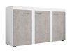 Buffet Univio I (Blanc + Béton)