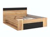 Lit Melvele 108 (Chêne + Noir)