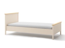 Lit Romelbo 148 (Beige + Chêne)