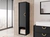 Armoire de salle de bain murale Sodalis (Noir)