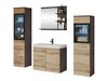 Ensemble de salle de bain Sarasota 141 (Matera gris + Châtaigne)
