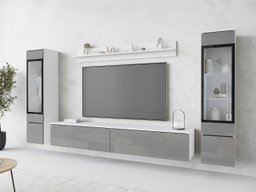 Ensemble de salon Mirfivo 101 (Gris brillant)