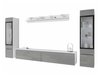 Ensemble de salon Mirfivo 101 (Gris brillant)