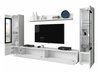 Ensemble de salon Mirfivo 101 (Matera gris + Châtaigne)