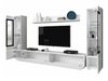 Ensemble de salon Mirfivo 101 (Matera gris + Châtaigne)