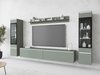 Ensemble de salon Mirfivo 101 (Vert poussiéreux)
