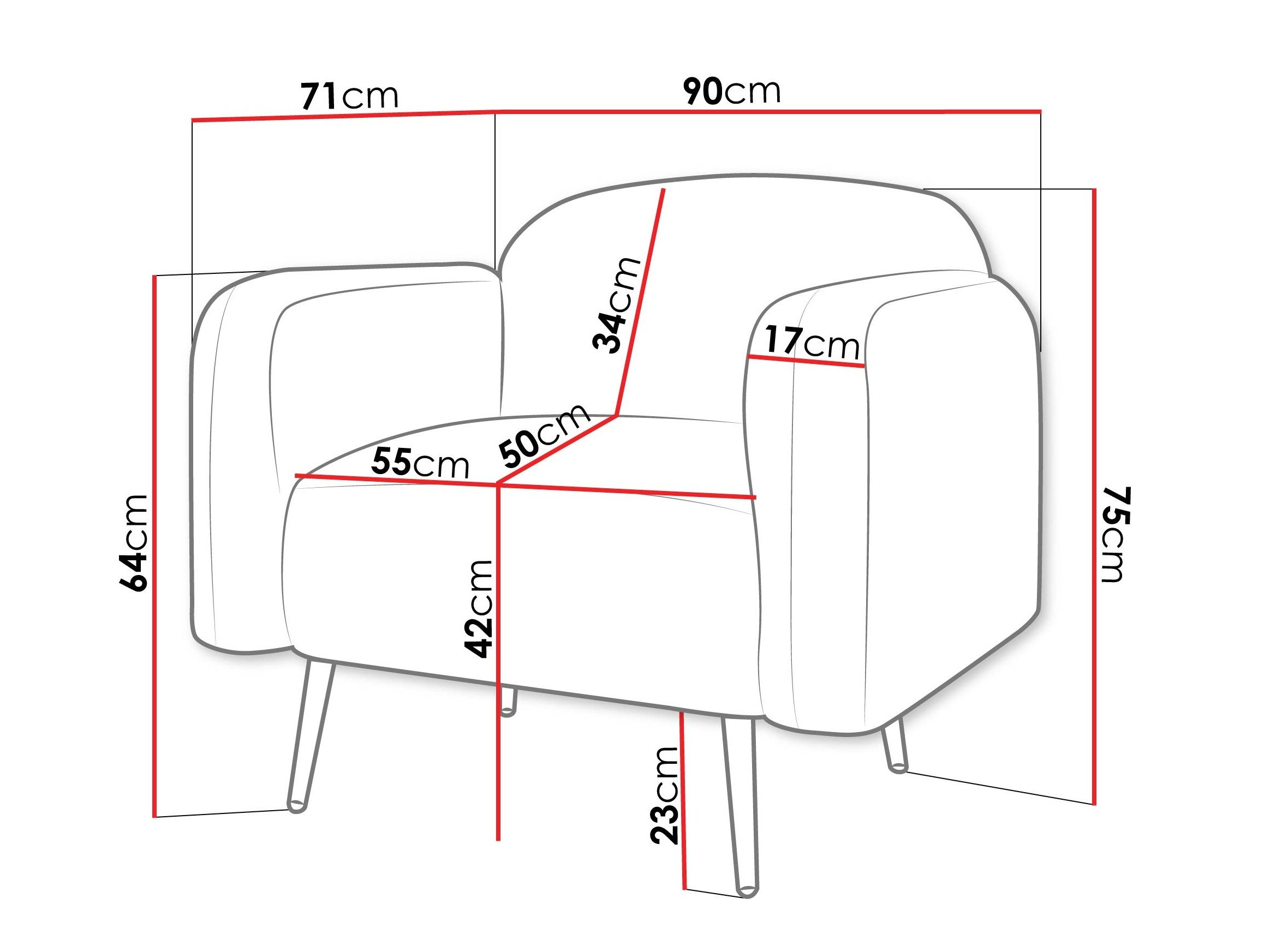 Fauteuil Comfivo 486 (Uttario Velvet 2967)