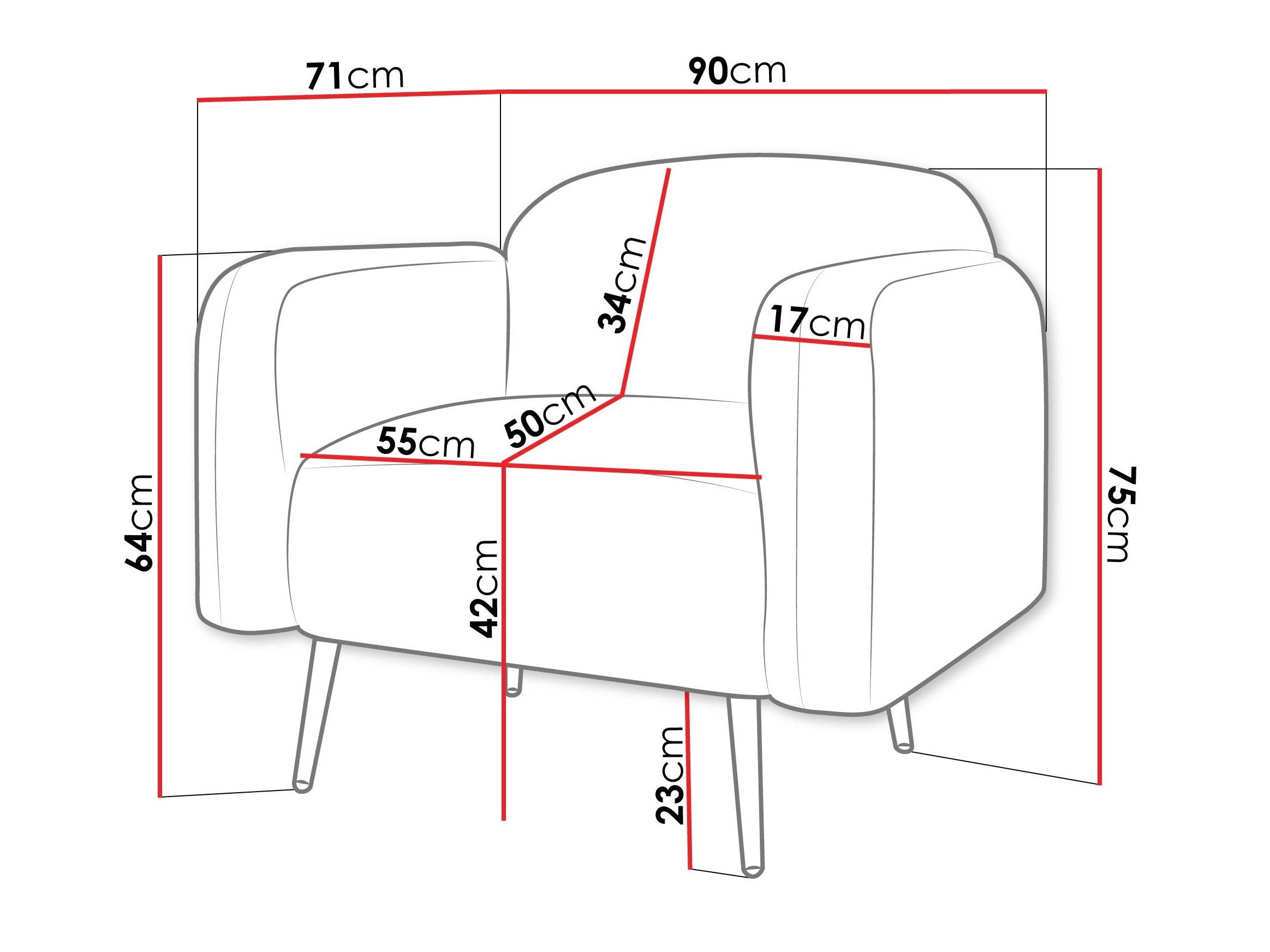 Fauteuil Comfivo 486 (Uttario Velvet 2978)