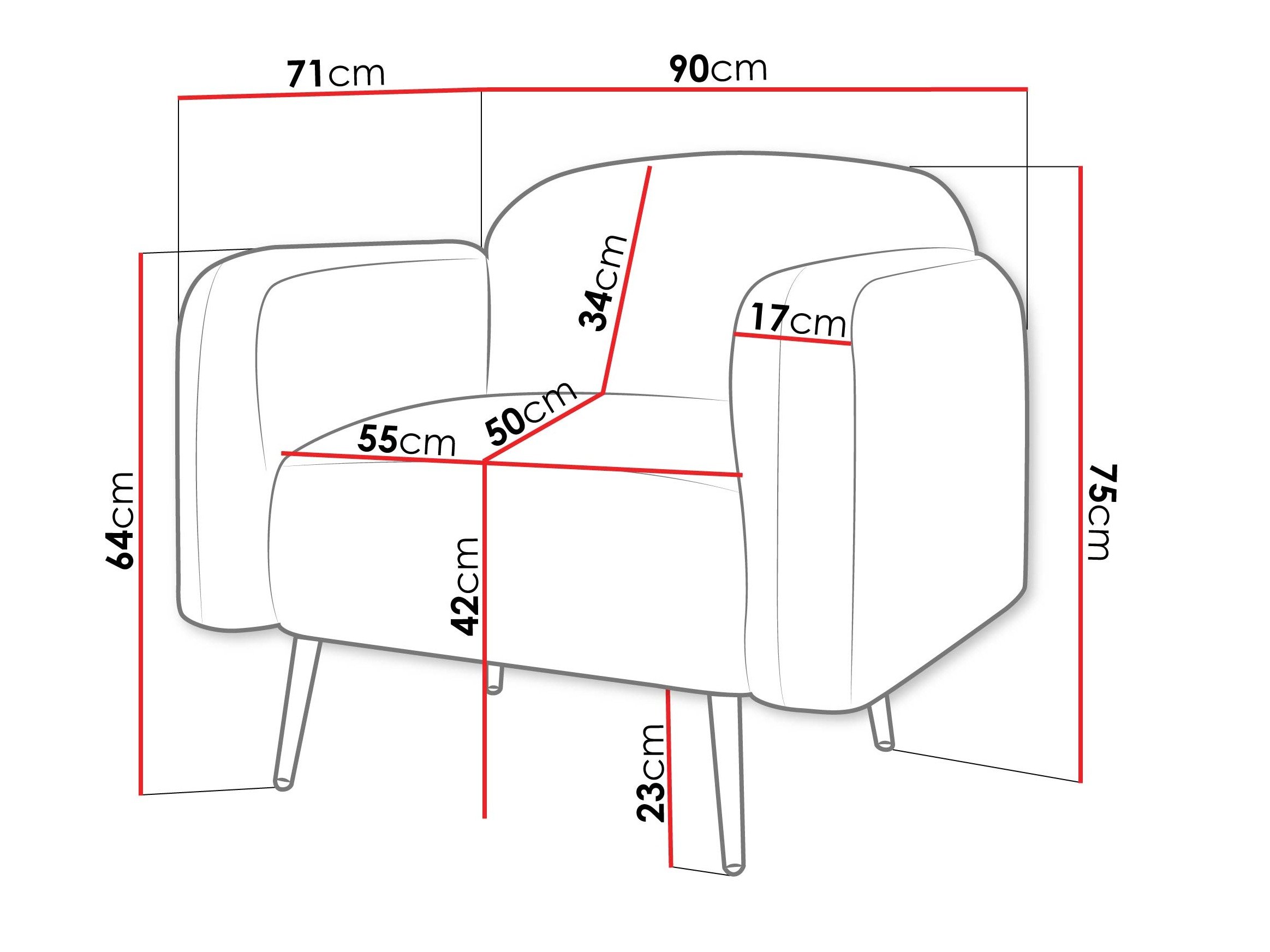 Fauteuil Comfivo Beatitudo I (Uttario Velvet 2952)