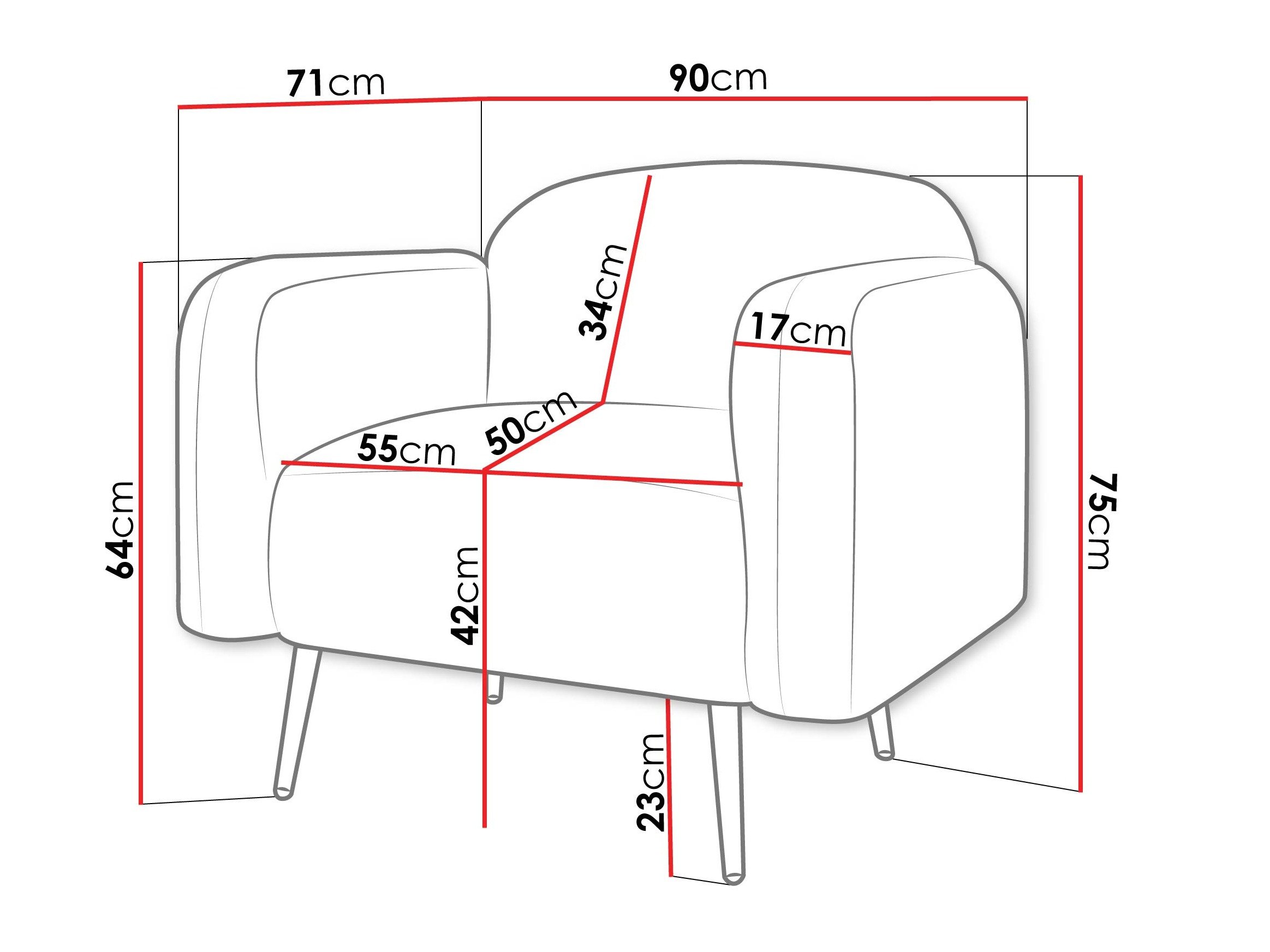 Fauteuil Comfivo Beatitudo I (Uttario Velvet 2970)