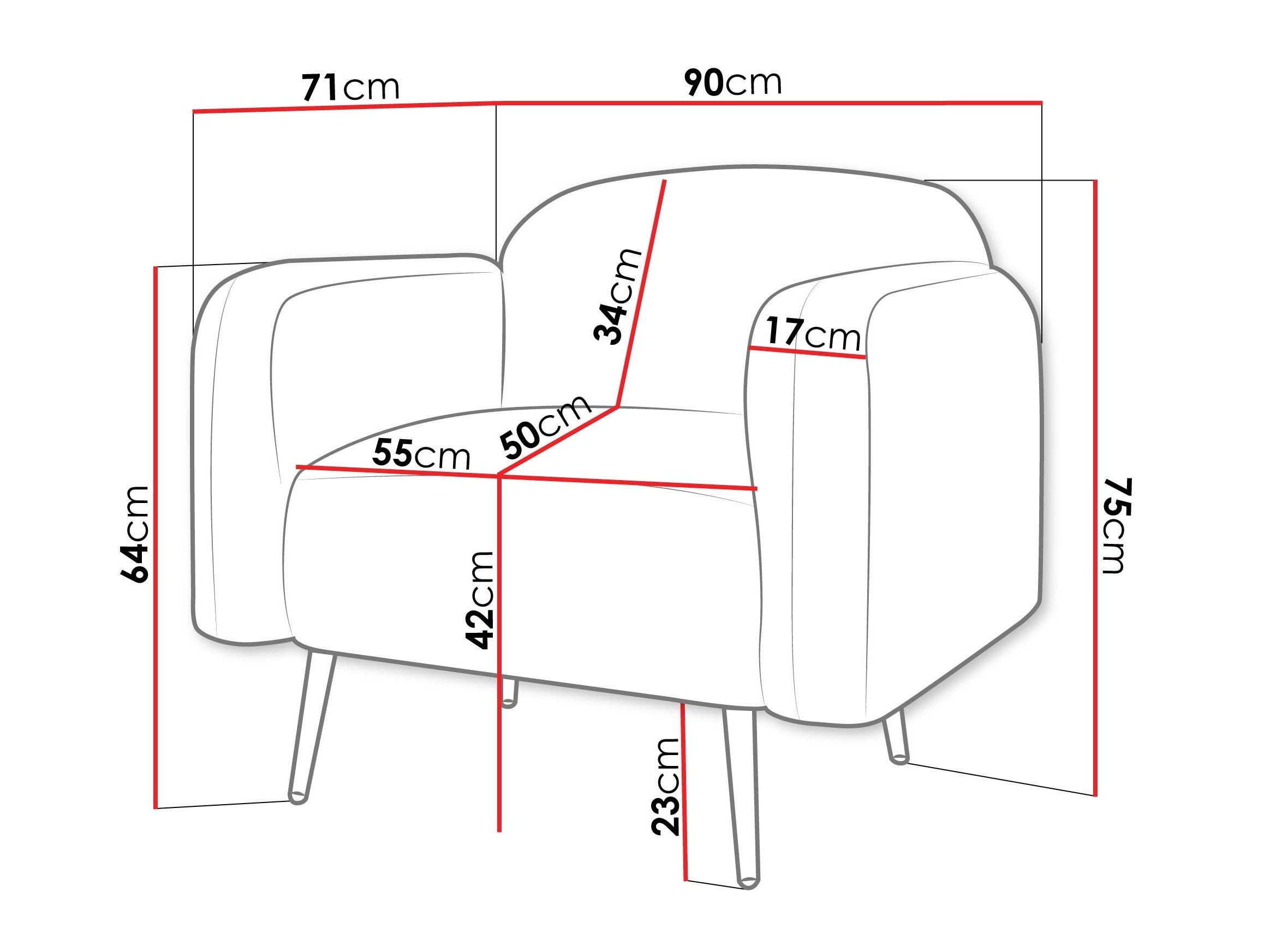 Fauteuil Comfivo Beatitudo I (Uttario Velvet 2972)