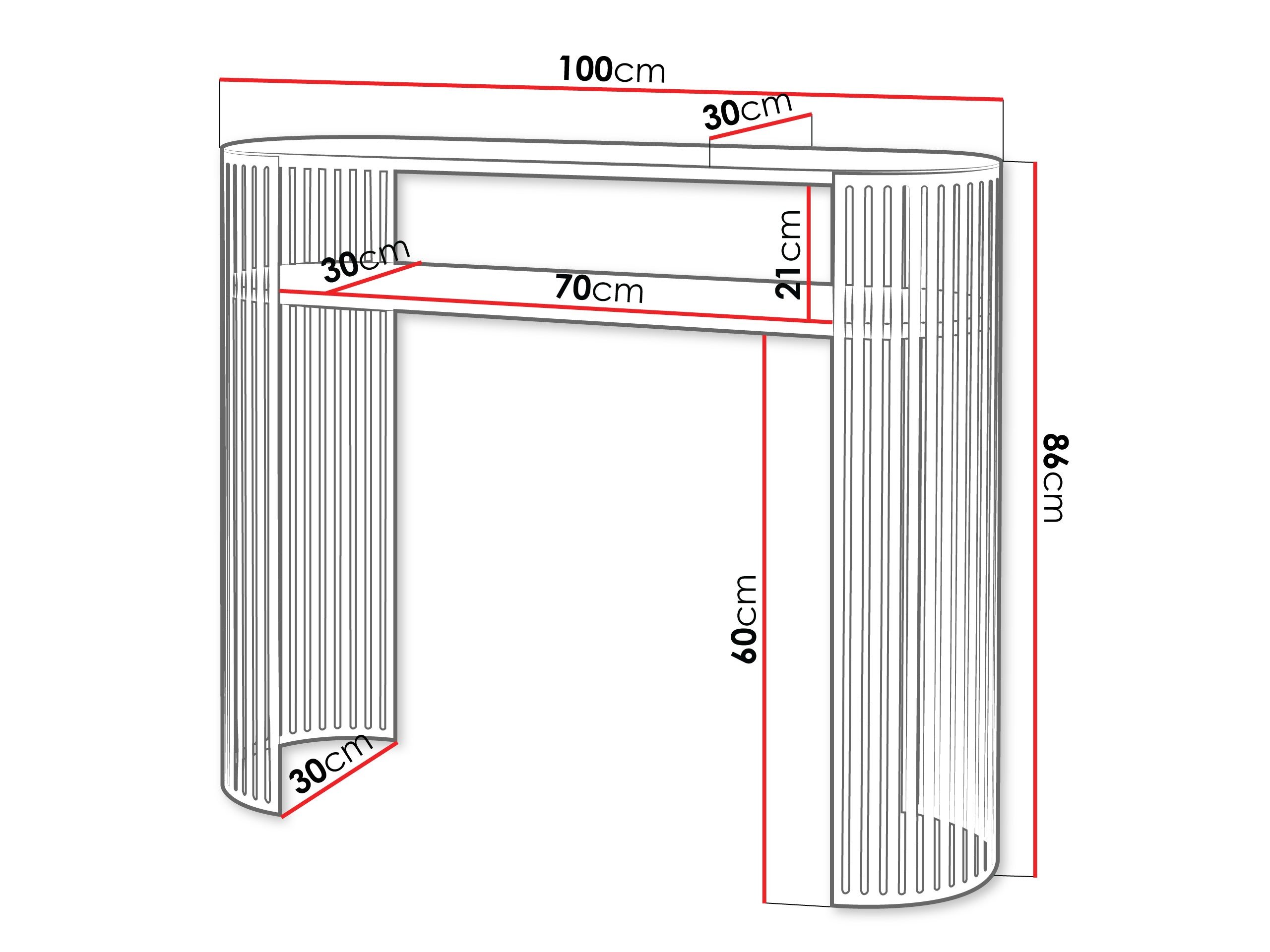 Console Civer I (Rose + Blanc)