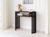 Console Evanola 116 (Noir + Noyer)