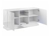 Buffet Linar (Blanc + Blanc brillant)