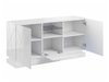 Buffet Linar (Blanc + Blanc brillant)