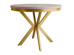 Table Oswego 155 (Cachemire + Doré)