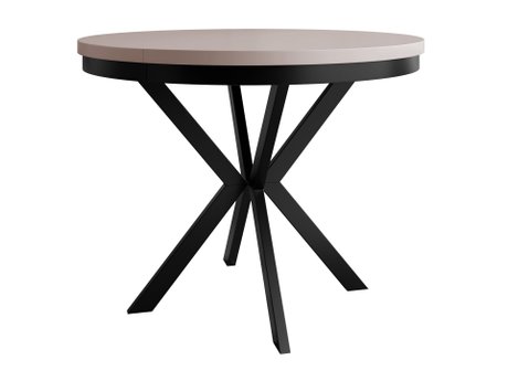 Table Oswego 155 (Cachemire + Noir)