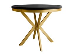 Table Oswego 155 (Noir + Doré)