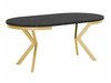 Table Oswego 155 (Noir + Doré)