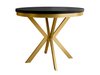 Table Oswego 156 (Noir + Doré)