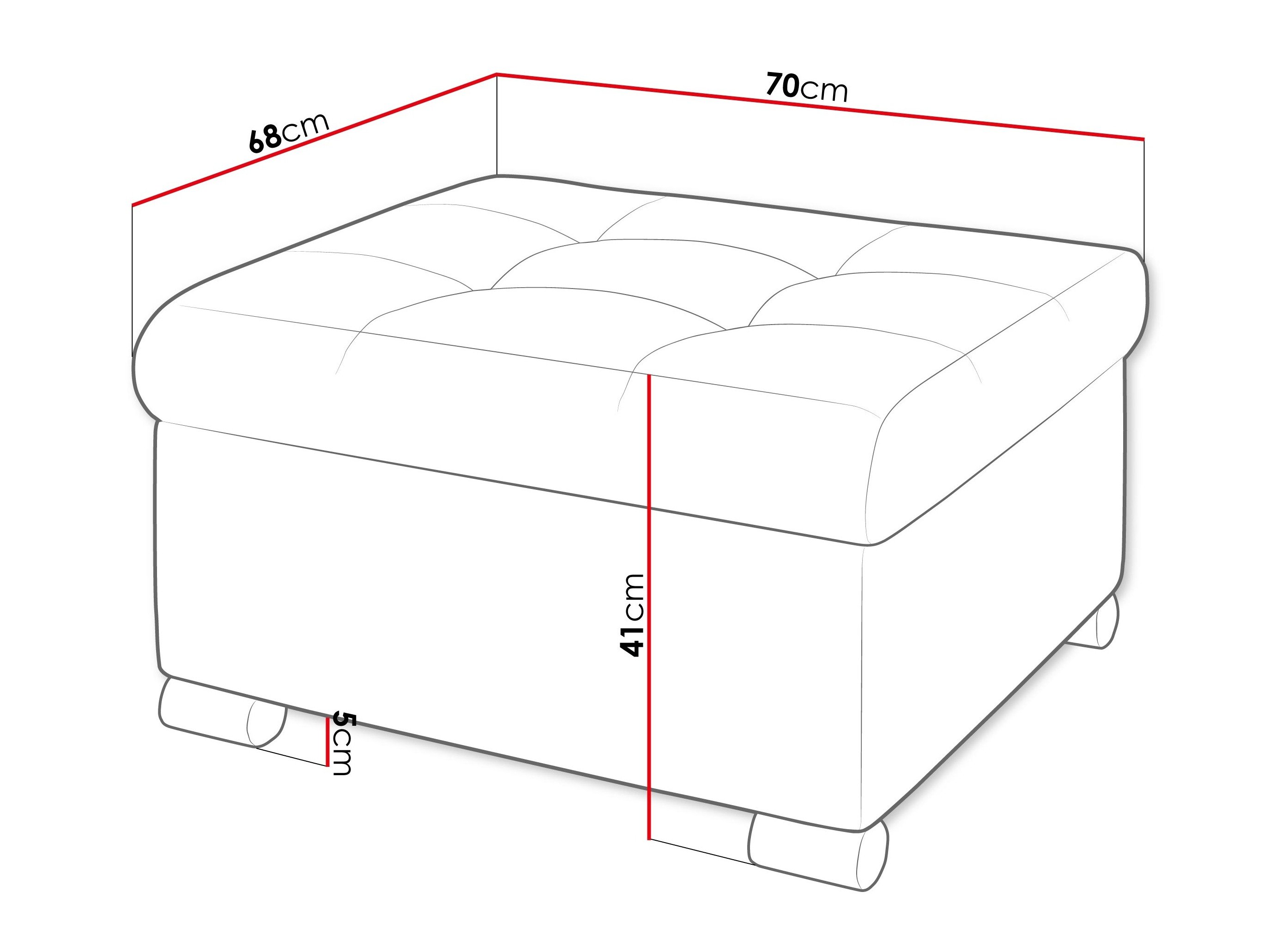 Pouf Comfivo Gemma (Corbett 82)