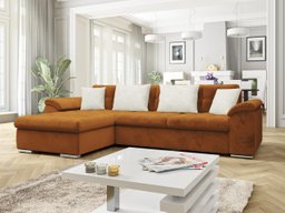 Canapé d'angle Comfivo Mica II (Piano 21 + Mokka 03)