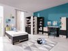 Chambre enfant complète Camteso 115 (Noir + Chêne + Beige)