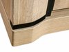 Armoire d'angle Lorelie 119 (Sonoma chêne)