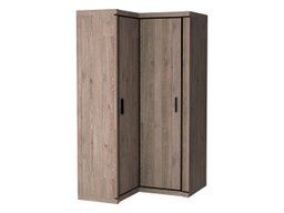 Armoire d'angle Lorelie 119 (Truffe chêne)