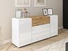 Commode Sarasota 191 (Blanc + Chêne wotan)