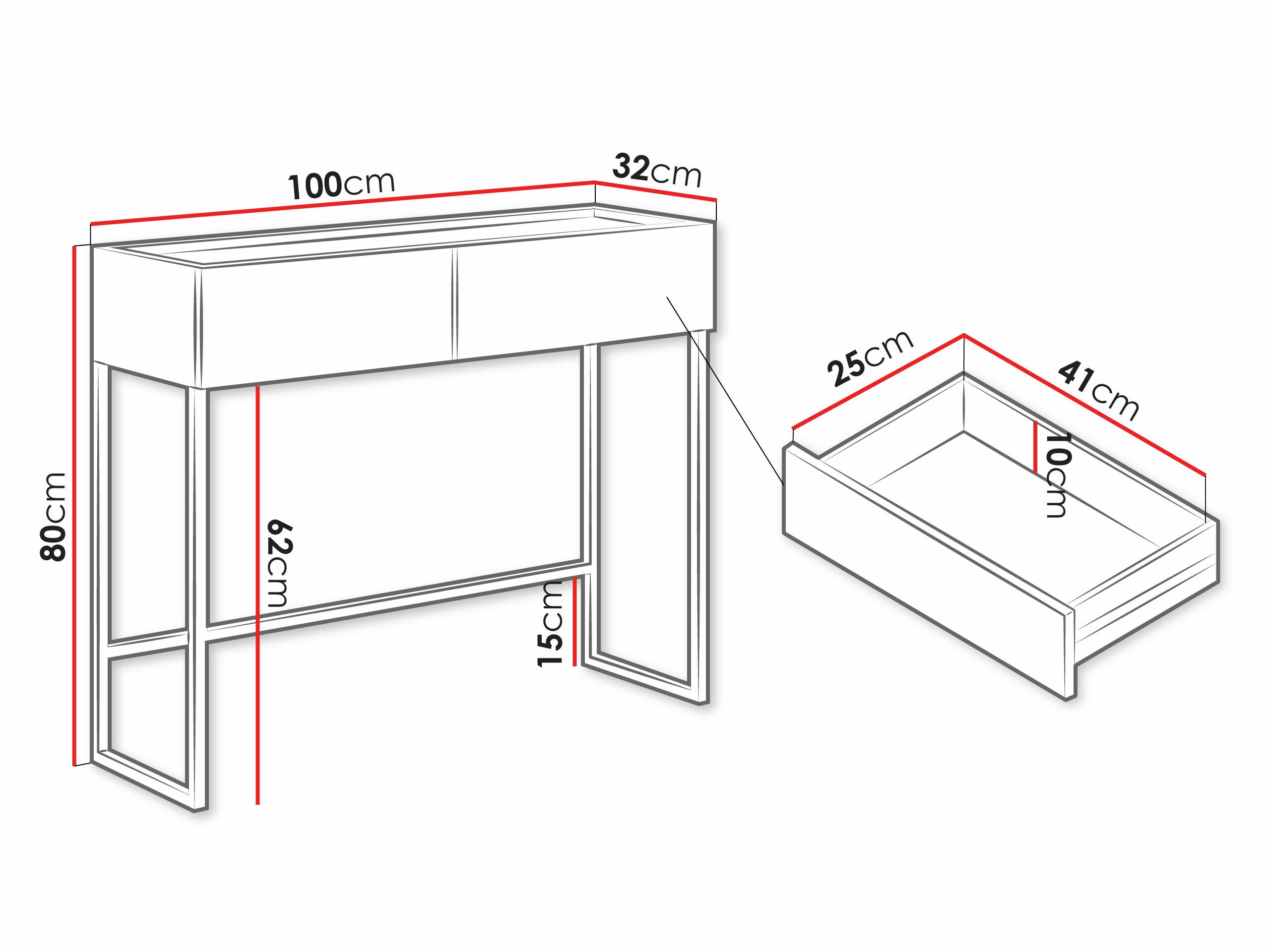 Console Lunole 103 (Cachemire)