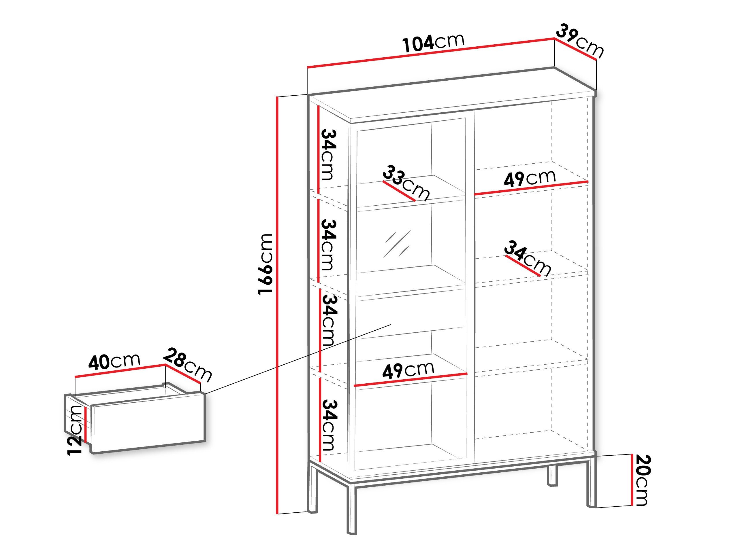 Étagère Manal (Cachemire)
