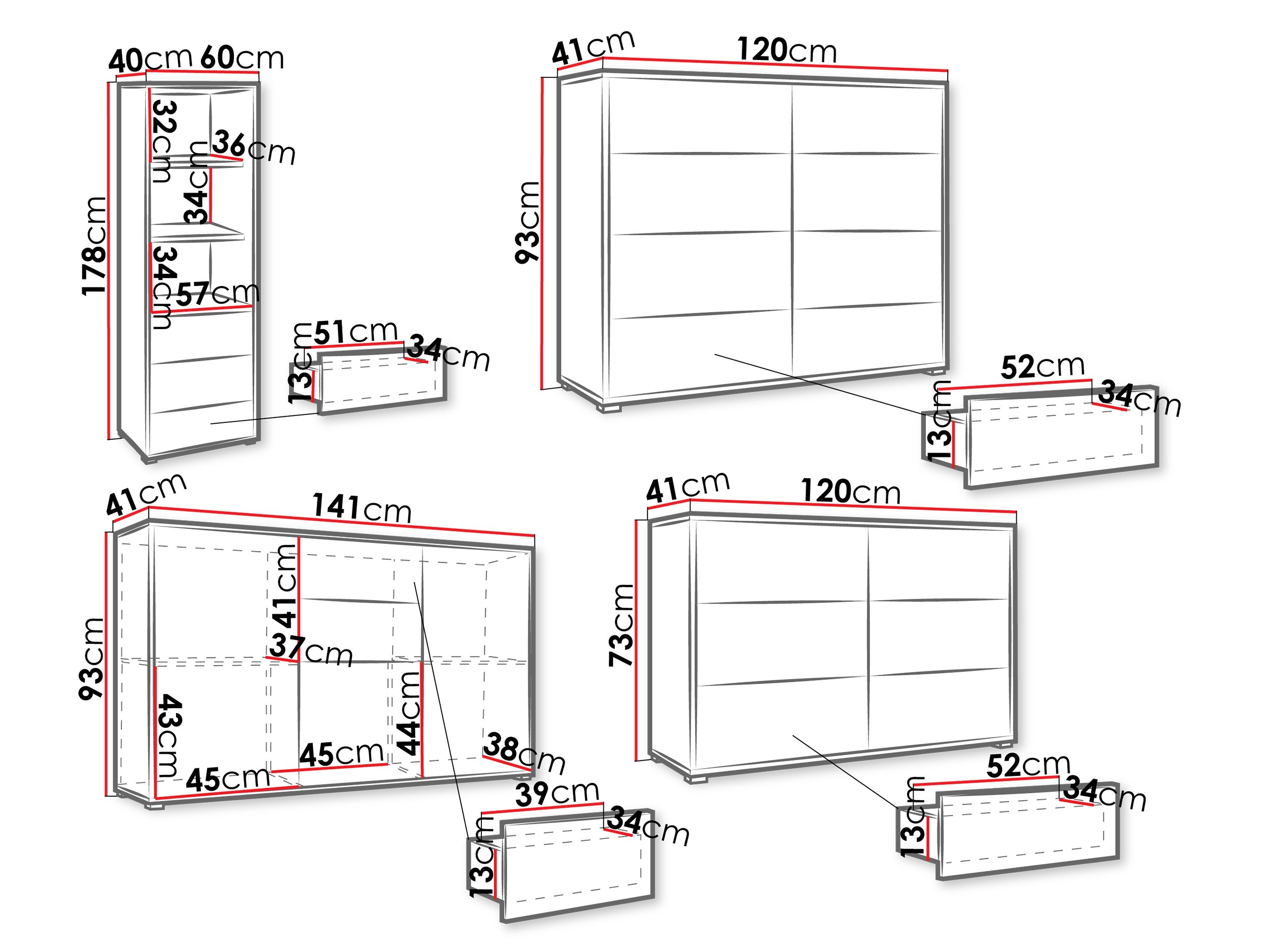 Ensemble de salon Comfivo Tutela II (Cachemire)