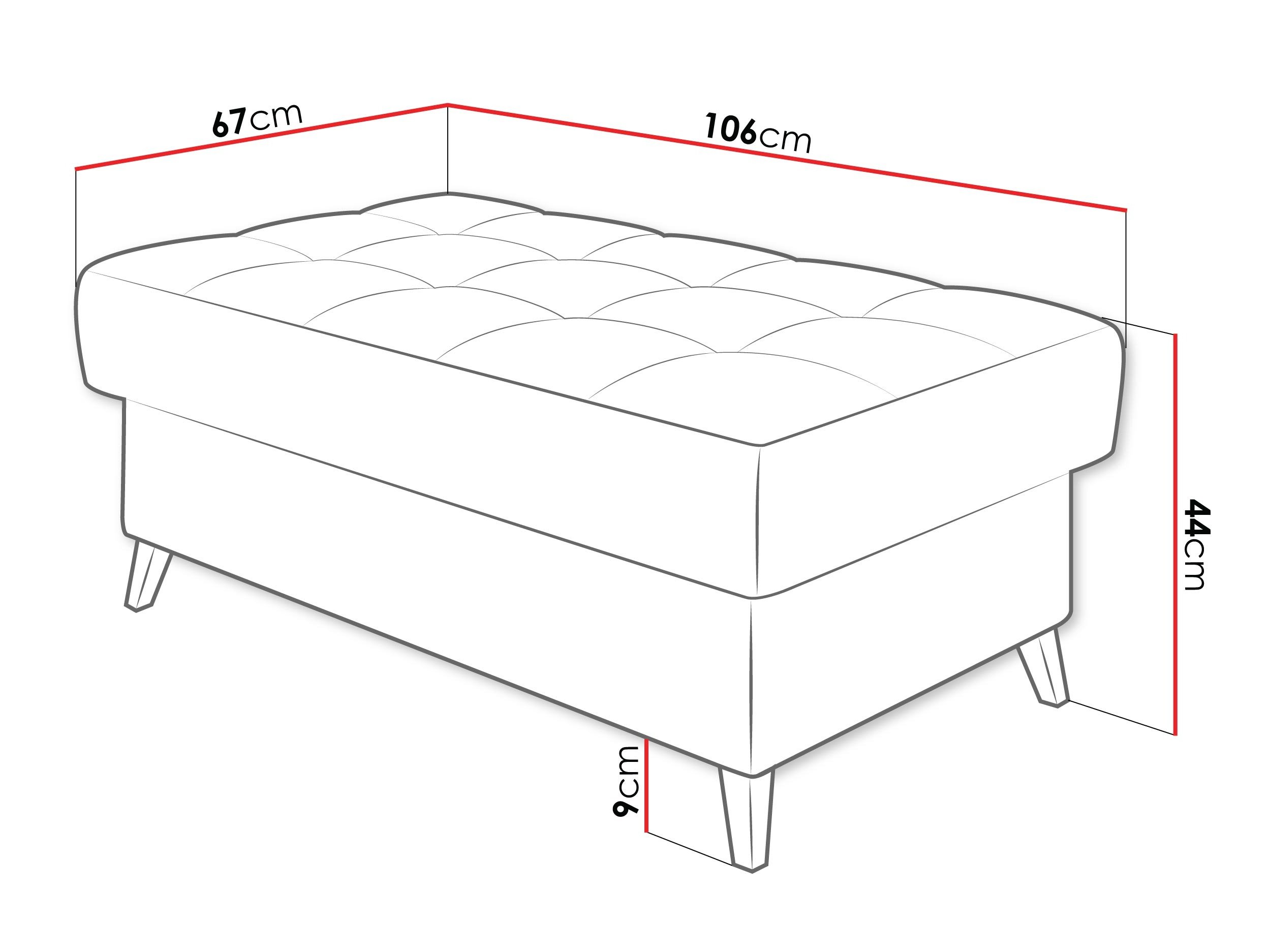 Banc rembourré Comfivo Agnus (Nazar 225.02)