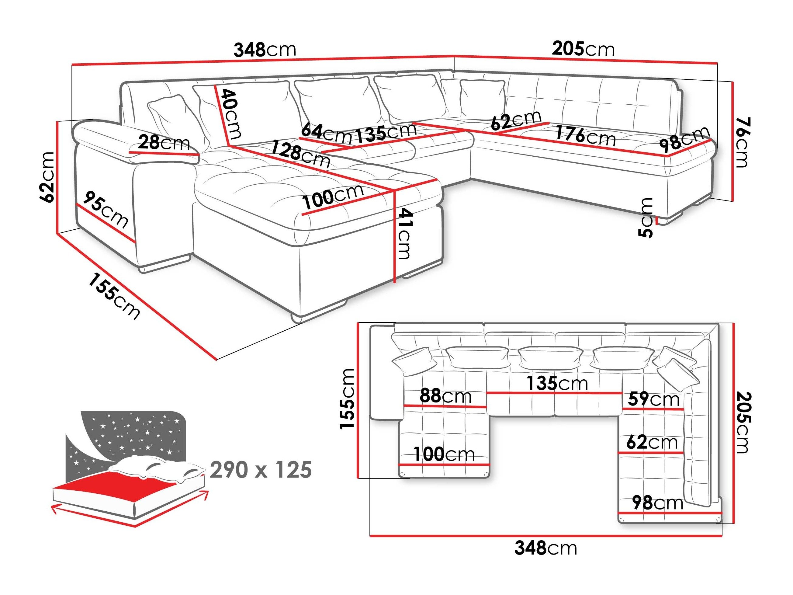 Canapé d'angle Comfivo Gemma (Droit)