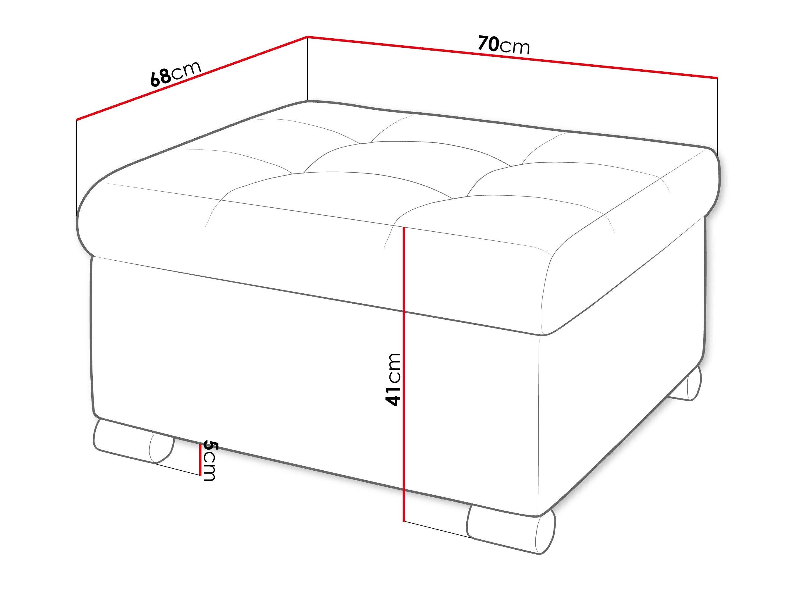 Pouf Comfivo Gemma (Nazar 225.02)