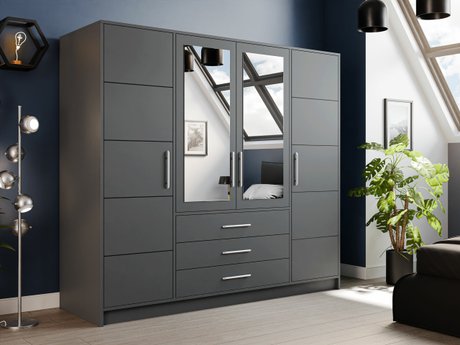 Armoire Dortivu 154 (Graphite)