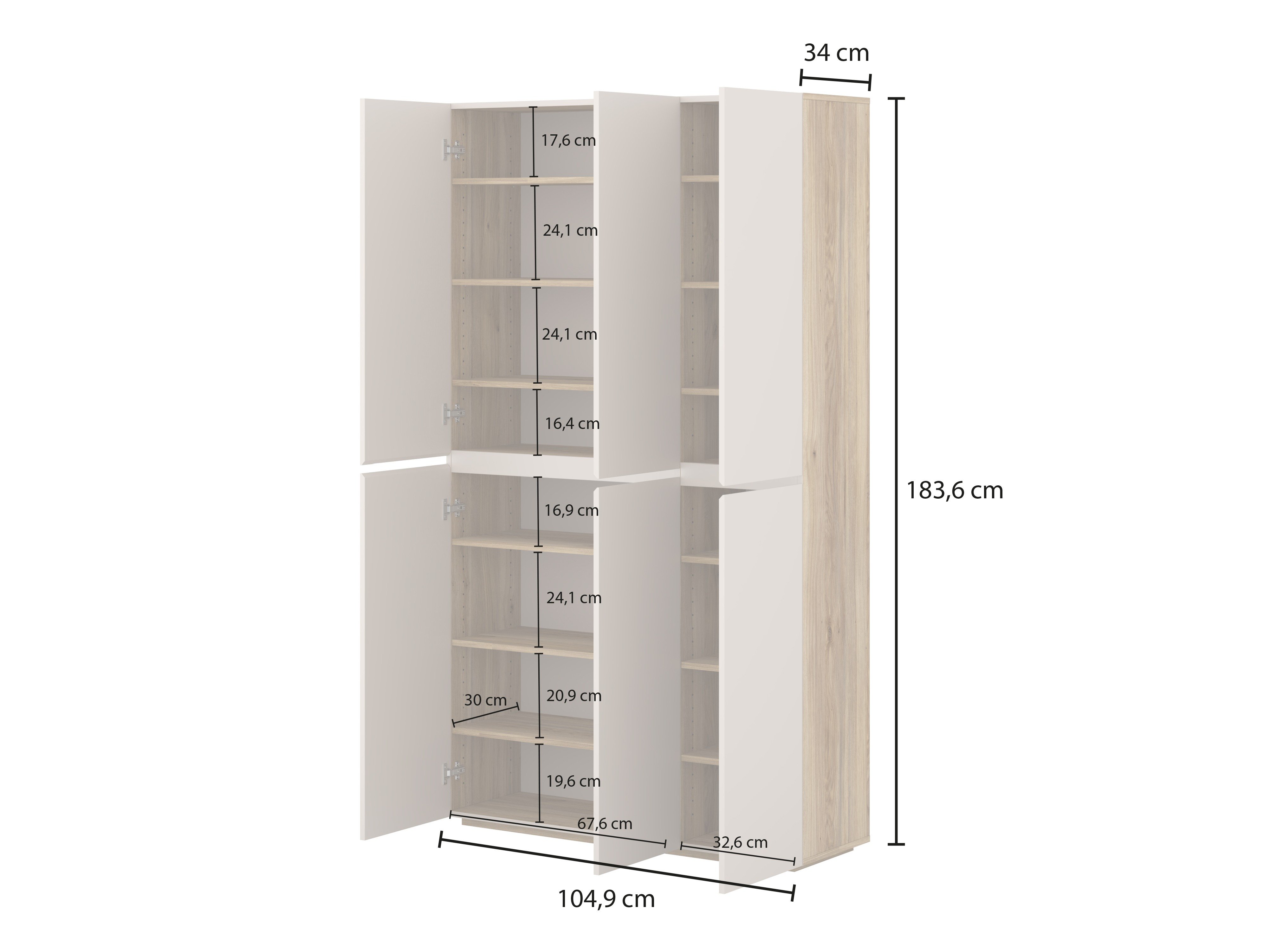 Meuble d'entrée Alsono 106