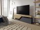 Meuble TV Comfivo Daldune 100 (Anthracite + Chêne wotan)