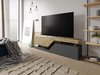 Meuble TV Comfivo Daldune 100 (Anthracite + Chêne wotan)