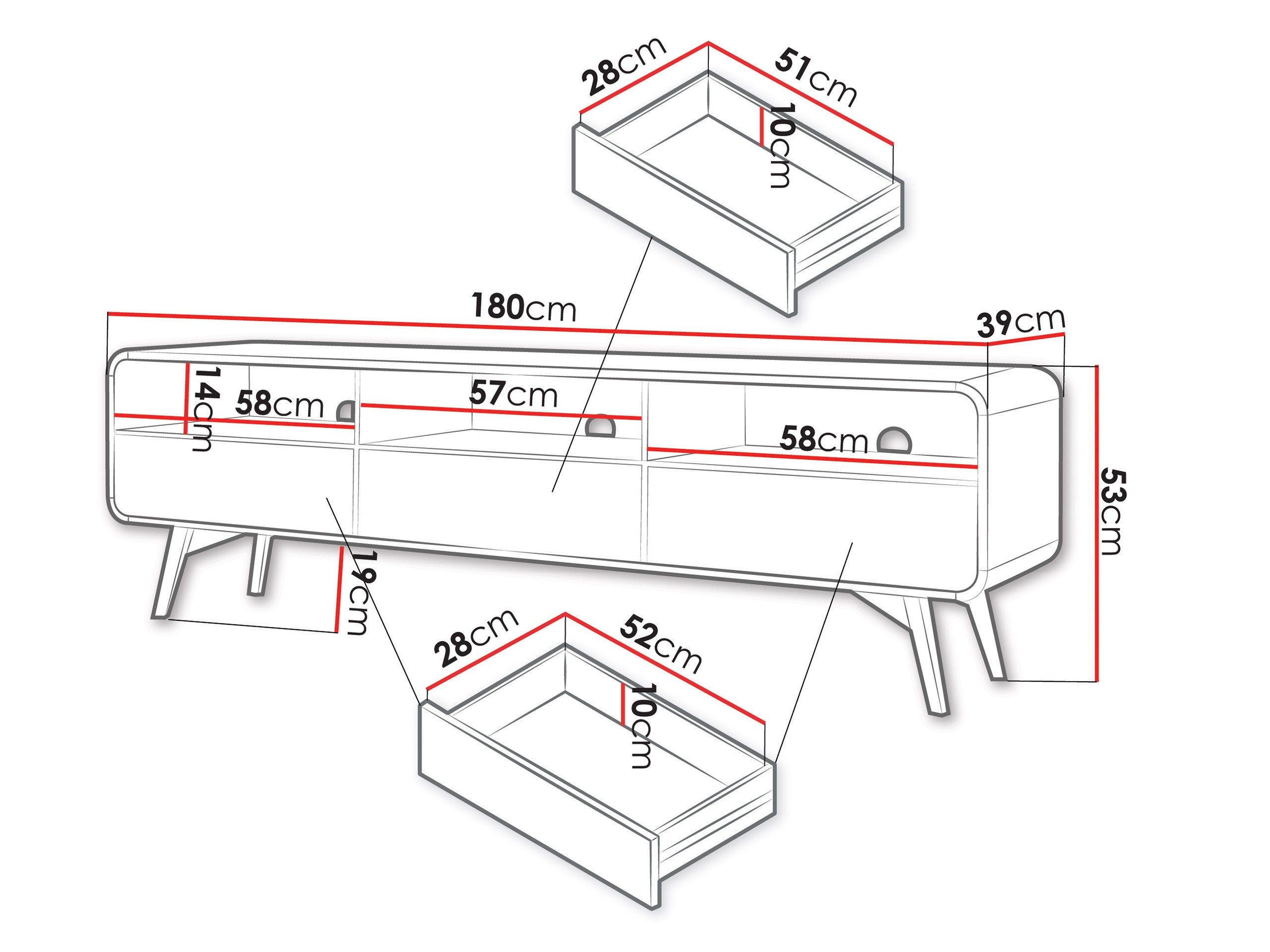 Meuble TV Talsalo 103