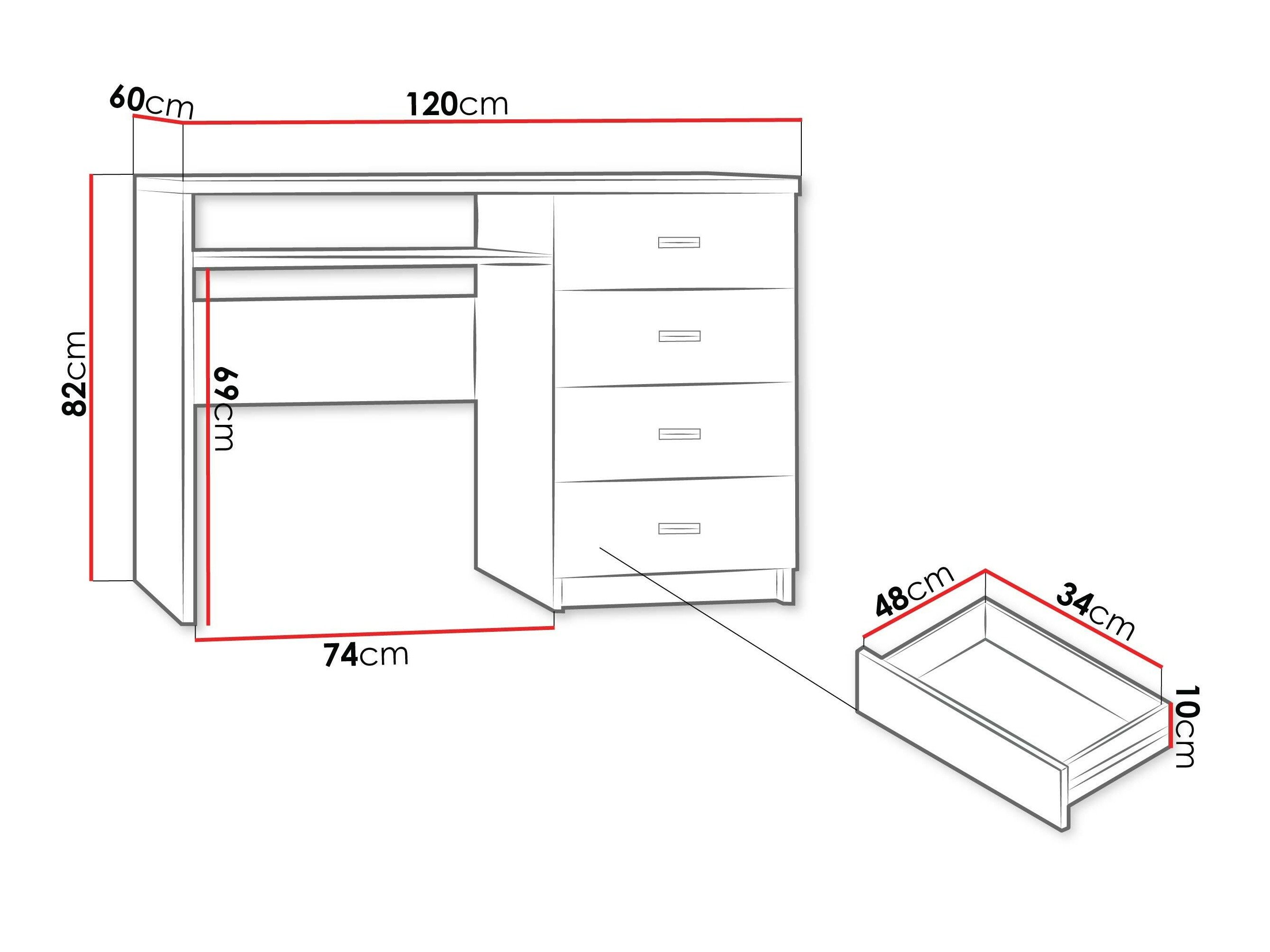 Bureau Serfeno 114 (Kraft Blanc)
