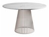 Table Oswego 154 (Marbre blanc + Cachemire)