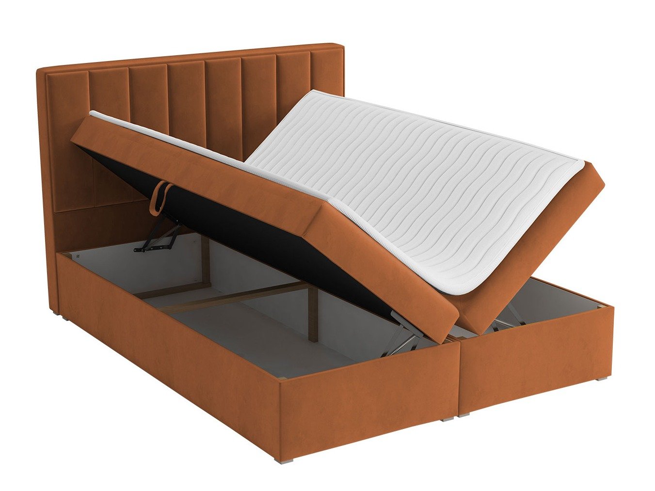 Lit boxspring Pomona 116 (Magic velours 2258)