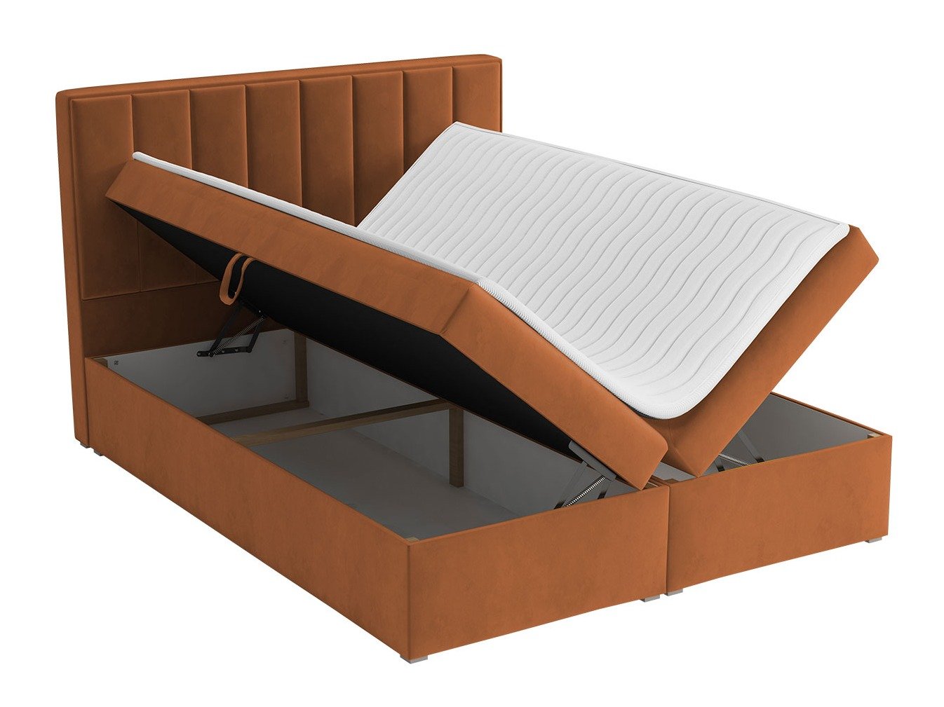 Lit boxspring Pomona 116 (Magic velours 2258)