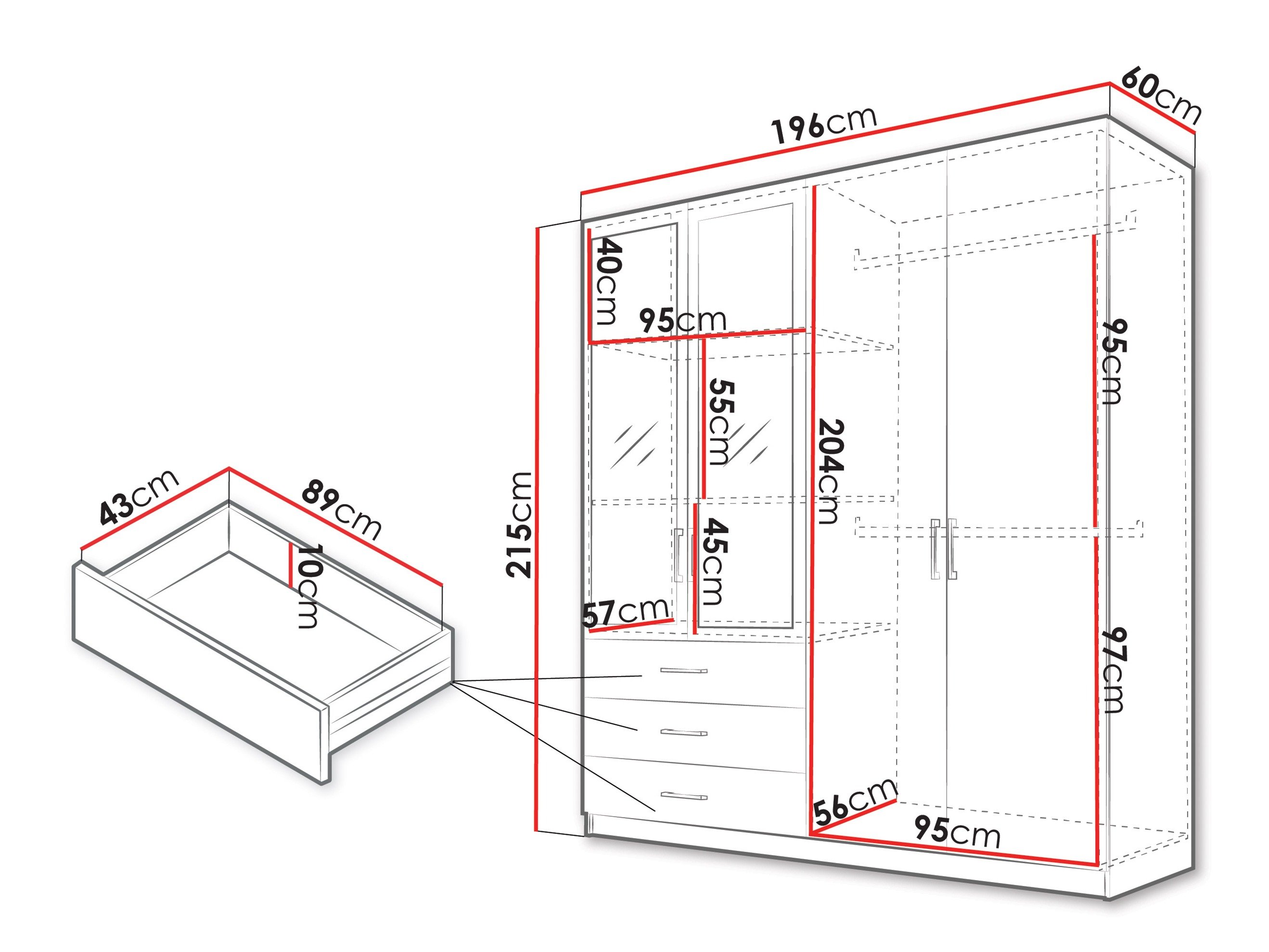 Armoire Fungar (Blanc)