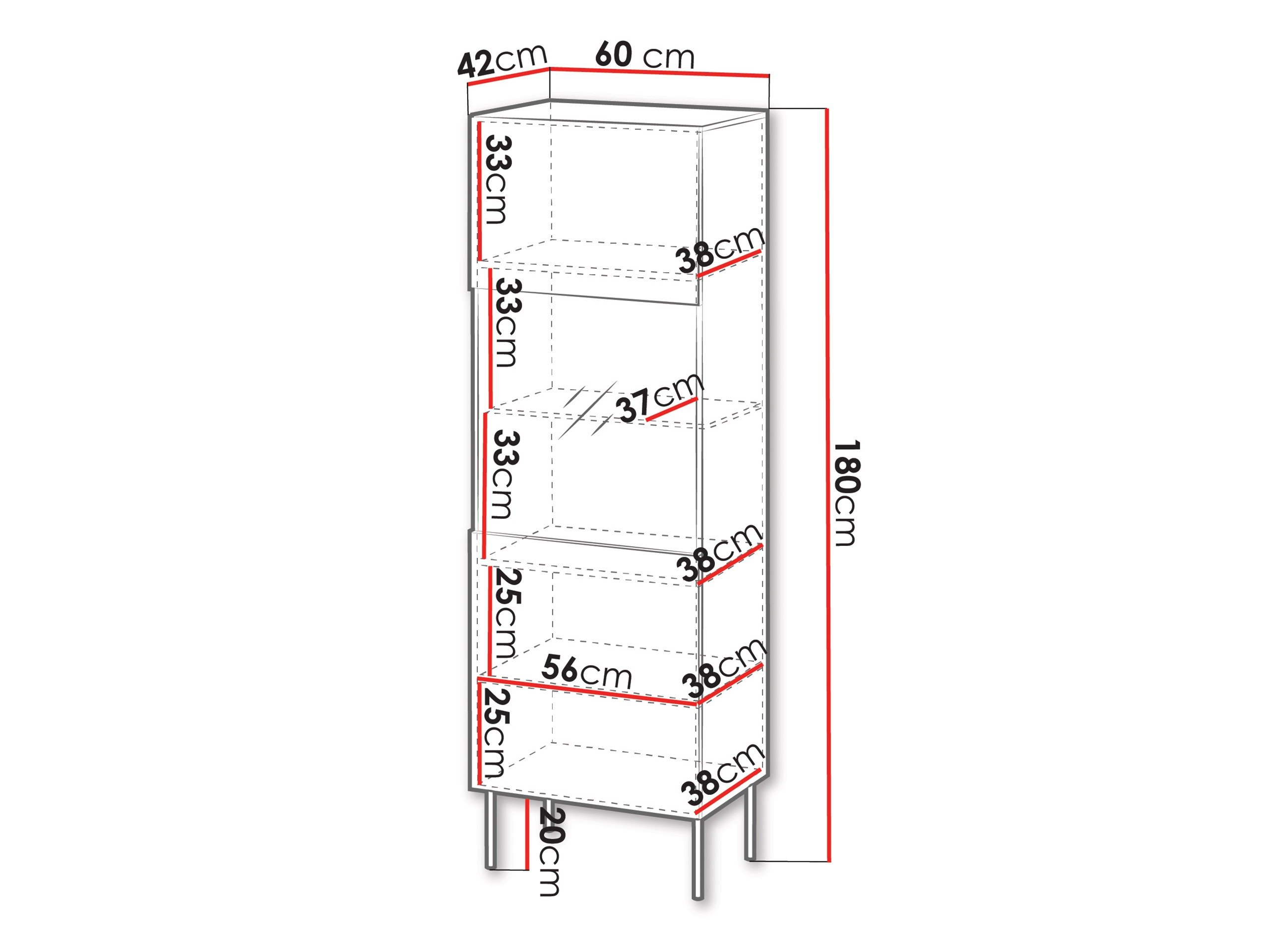Étagère Evavese 108 (Beige)