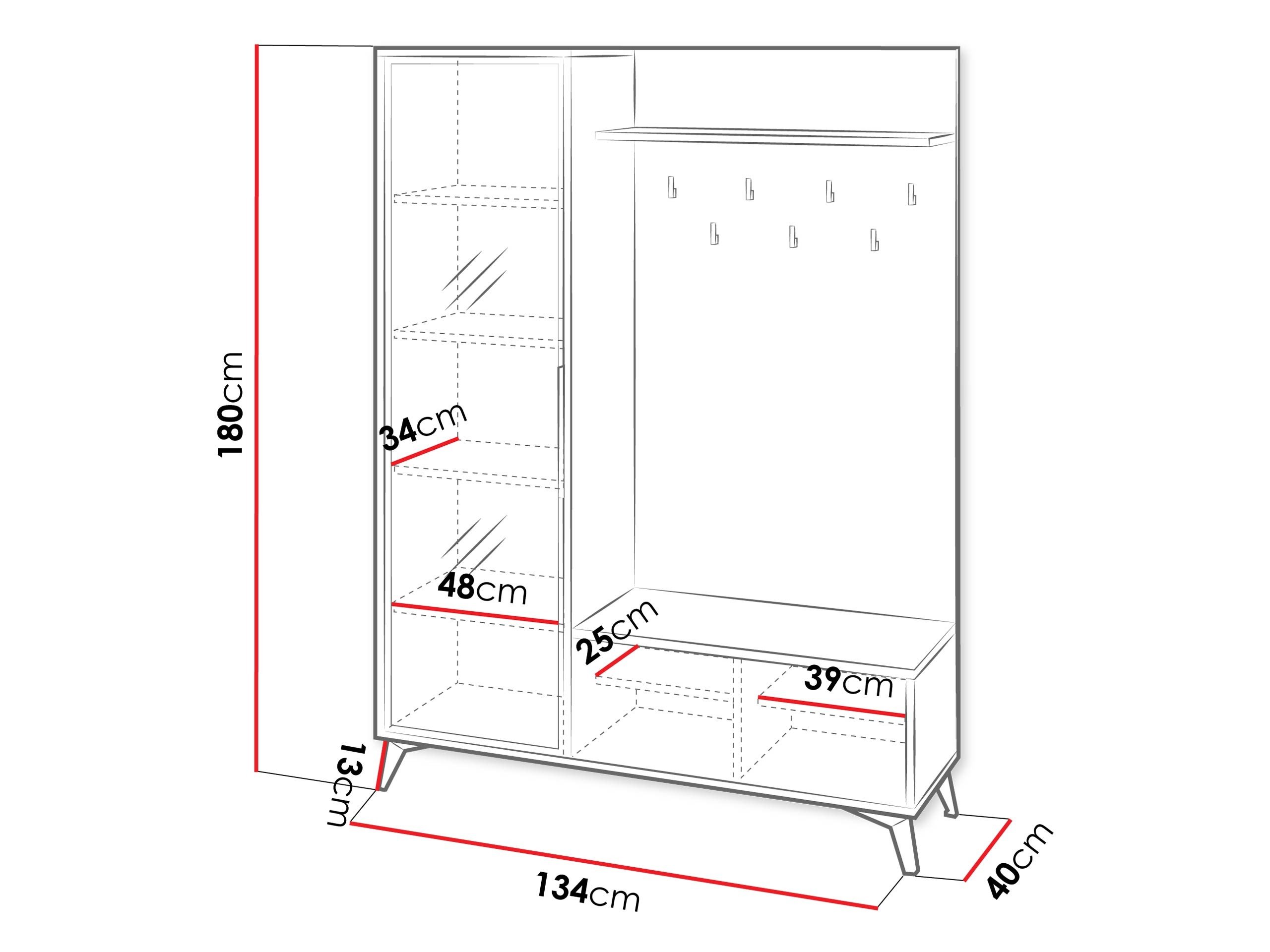 Meuble d'entrée Comfivo Citrus