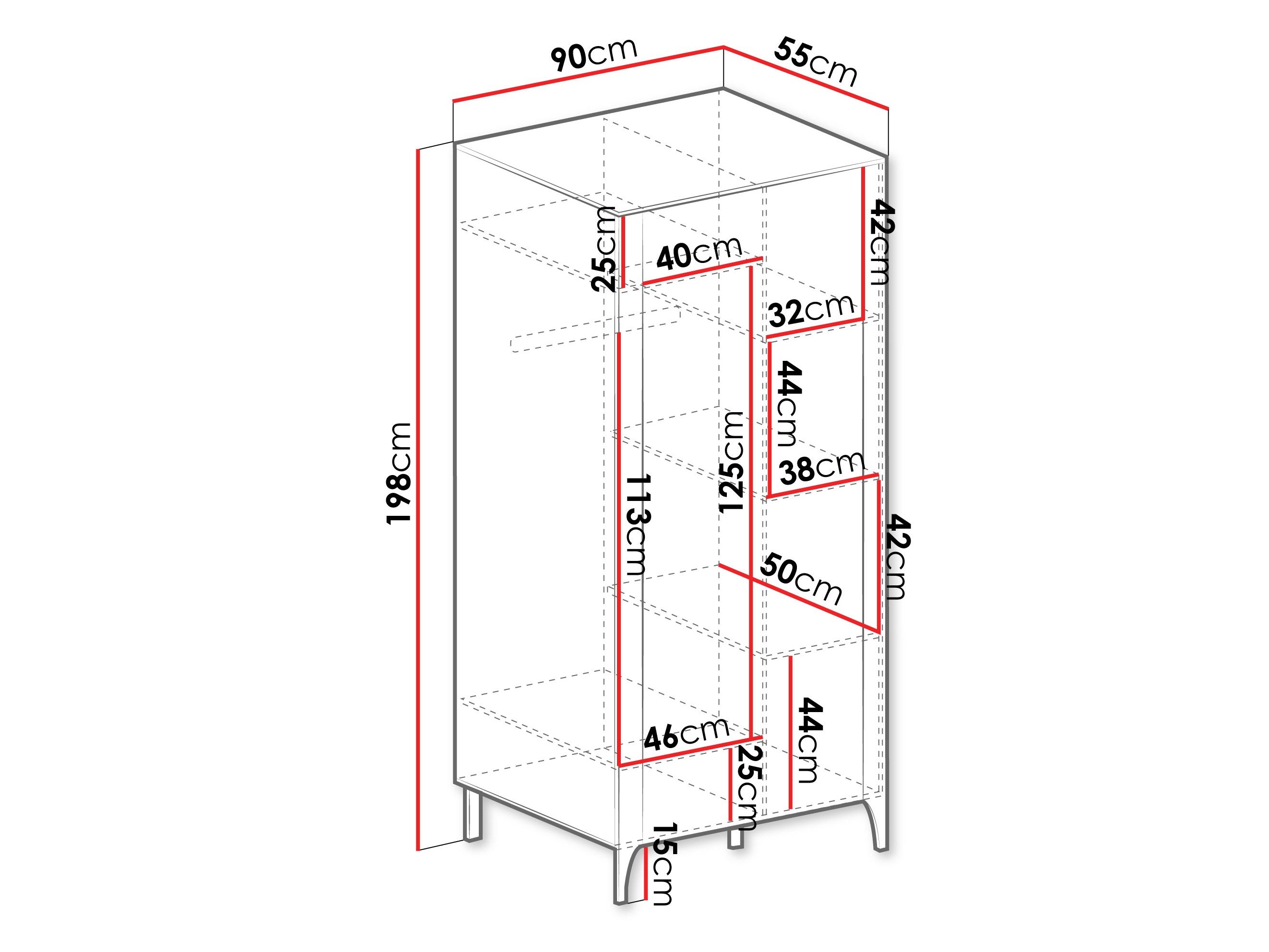 Armoire Mavtoru 106 (Cachemire)