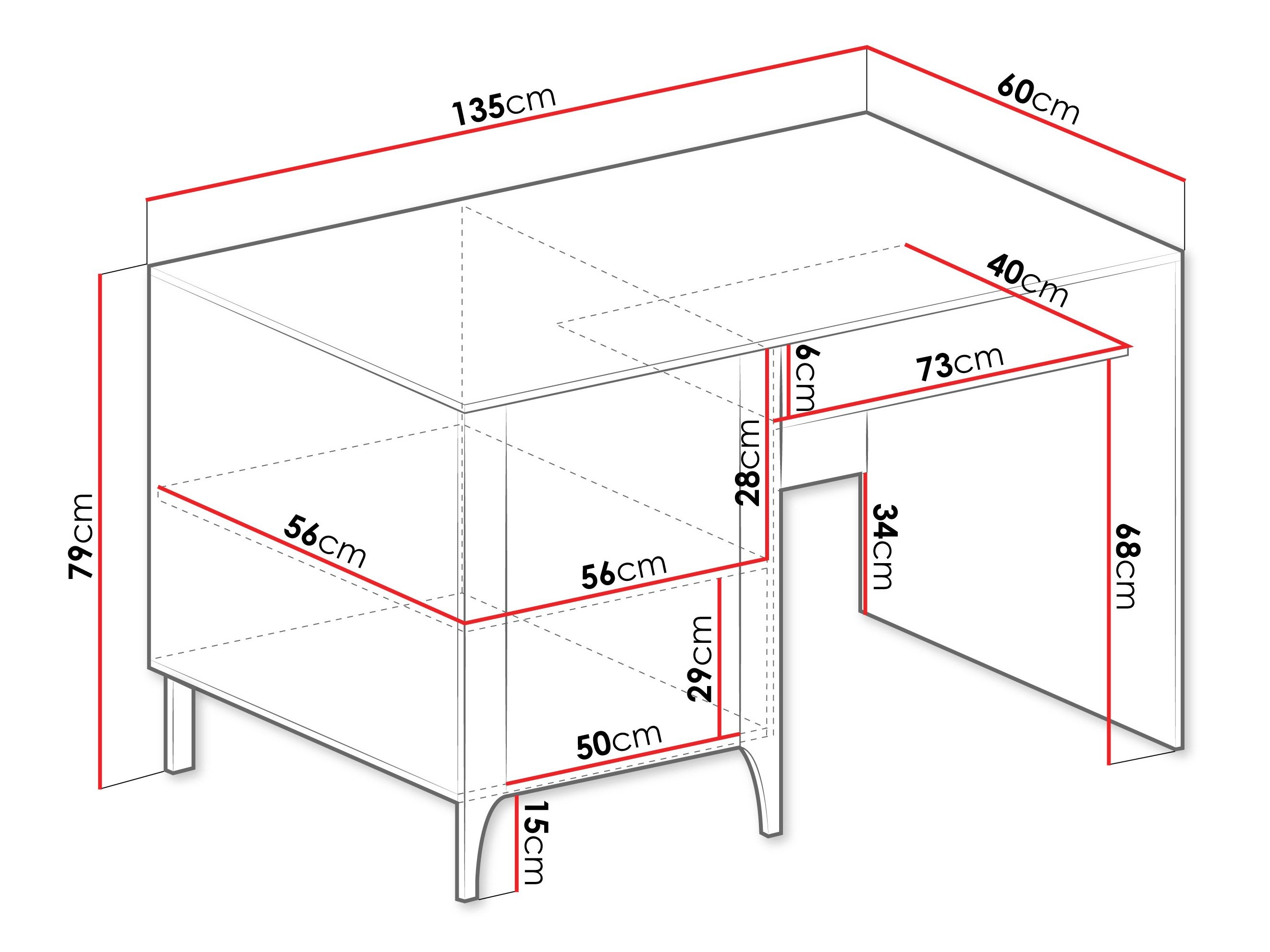 Bureau Mavtoru 108 (Noir)